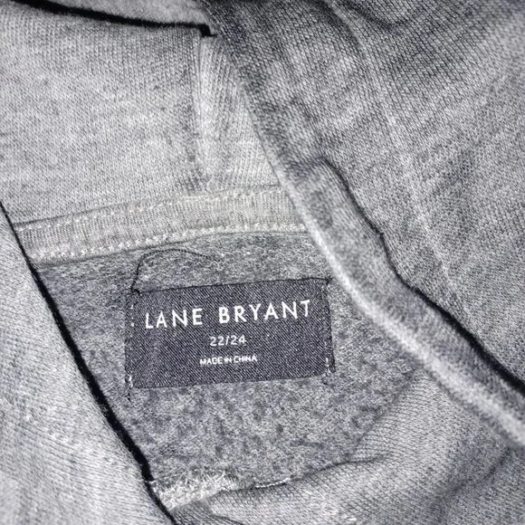 LANE BRYANT " OH WHAT FUN " GRAPHIC HOODIE - Picture 4 of 9